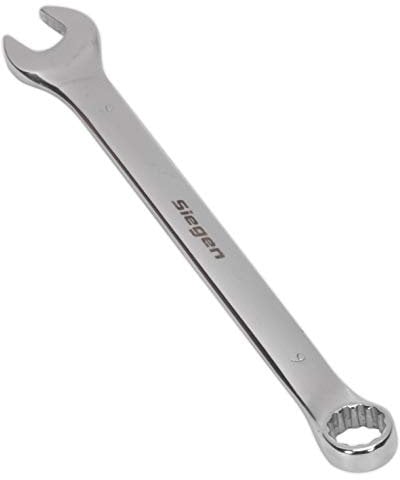 Sealey S01009 Combination Spanner, 9mm, 130mm x 20mm x 52mm, Silver