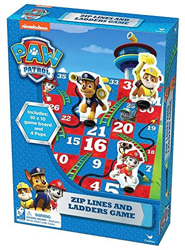 Paw Patrol 6033160 - Sea Patrol Zip Lines and Ladders Brettspiel
