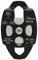 ALIENS Big Double Pulley Seilrolle, Farbe:schwarz