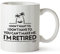 Funny Retirement Gifts Gag for Women Men Dad Mom Humorous Christmas Retirement Coffee Mug Gift Retired Mugs for Coworkers Office & Family