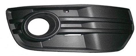 GRIGLIA PARAURTI ANTERIORE DESTRA CON SEDE FENDINEBBIA Q5 DAL 2008 AL 2012 BORDO NERO