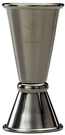 Barfly Jigger im japanischen Stil, 20 ml x 40 ml, Gun Metal Black