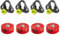 Button Fix Type 1 Halterung Markierhilfe, 4 Stück + 4 Marker-Werkzeuge
