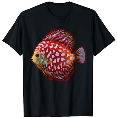 Diskus Shirt - Aquarium Diskusfisch Aquarianer Buntbarsch T-Shirt
