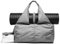 Y.U.M.C. Fashion Damen Yoga Turnbeutel mit unabhängigem Schuhfach und Yogamattenhalter, grau, M