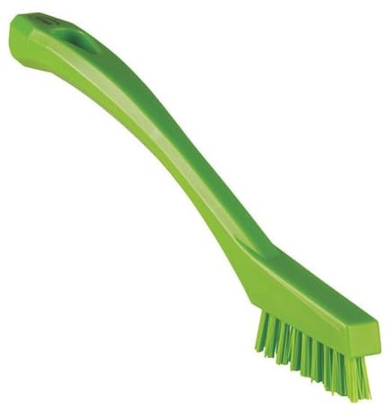 Vikan Detail Brush- Extra Stiff - Lime