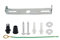 DC VOLTAGE Lighting Fixture Ceiling Plate Bracket Pendant Light Fitting Fixing Ceiling Lamp Cover Rose Plate Bracket with Accessories for Home Office Ceiling Lamp Silver