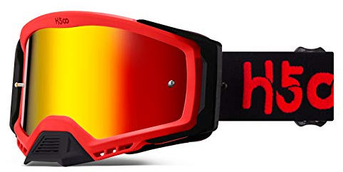 SGTTX Motocross-Brille Antibeschlag staubdichte Motorradbrille MTB ATV Mountain Downhill Trail Dirt Jump Radfahren Offroad Racing MX-Brille mit abreißbarer Moto-Brille für Helme Männer Frauen