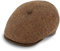 fiebig Barra 6-Panel Cap | Schirmmütze aus 100% Schurwolle | Gatsby Kappe mit Schirm Made in Italy (57-M, Cognac)