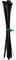 HPER Kabelbinder wiederverwendbar schwarz I 200mm x 4,8mm I 100 Stück wiederlösbar I +15-30% Zugkraft & Stabilität I 3 Jahre UV beständig I zertifizierte Qualität