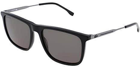 Lacoste Unisex L945s-001 Sunglasses, 001 Black, 55