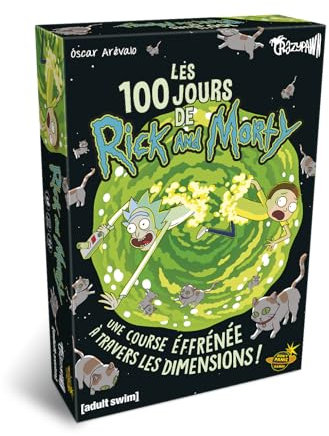 Don't Panic Games Die 100 Tage von Rick and Morty – Das Gesellschaftsspiel
