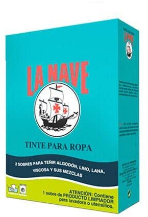 B0947MQ4ZK - La Nave Tinte de ropa, Rojo. 20 G