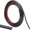 craspire 9.8,(3) m Moulure Murale Noire à Décoller et à Coller Bandes de Calfeutrage d'angle Flexibles et Auto-Adhésives Bord de Carrelage Décoratif Quart de Rond Pliable pour Miroir, Meubles