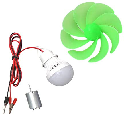 F Fityle Generador de energía eólica para niños, de experimentos científicos