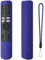 Funda protectora para mando a distancia Xiaomi TV con cordón, silicona, compatible con mando a distancia XMRM-ML (azul medianoche)