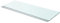 Kavolet 2 estantes de Cristal de 80 x 30 cm, Estante de Cristal, Estante Transparente, Estante de Cristal para baño, Estante de Pared, Estante de baño, 8 mm de Grosor