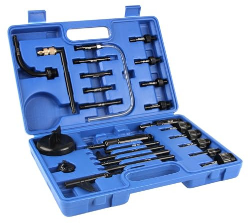 Godimg 25 Stück ATF Adapter Kit,Automatisches Getriebeöl Einfüllgerät Fülladapter, Manuelles Automatik Fülladapter für BMW Ford VW Mercedes