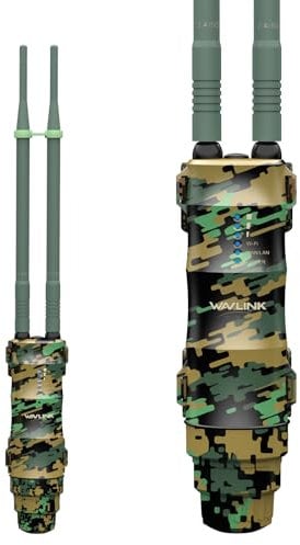 Ripetitore WiFi esterno potente camuffamento con antenna WiFi a lungo raggio - Amplificatore WiFi Wavlink AC1200 Mesh- Outdoor Poe Ripetitore WiFi esterno, ideale per grandi spazi remoti