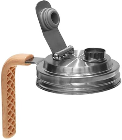 Wide Mouth Mason Jar Lids, Leakproof Mason Jar Pour Spout Covers, Versatile Pitcher Lids For Large Mouth Jars, Perfect For Serving Coffee, Milk, Iced Tea, And Syrups