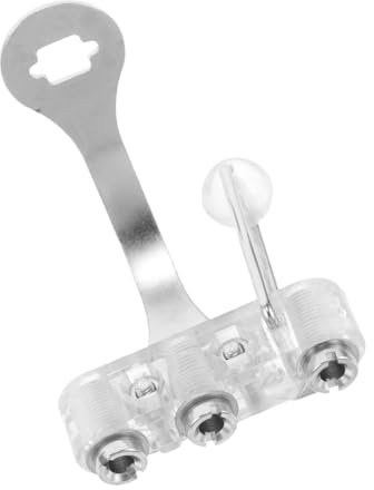 EXHUMKY Zaunständer Trainingszaunsockel Ersatz-Degensockel Fassung für Fechtdegen Degensockel für den Zaun Zaunzubehör Fassungen für Degen Tragbare Degensteckdosen Rostfreier Stahl Silver