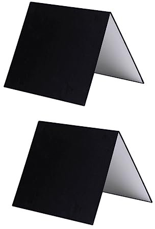 ETHZZLE Fotografiereflektor Lichtreflektor Fotografie-reflektorkarton Kamera-beleuchtungsreflektor Reflektorplatte Für Lebensmittel 2 Stück Tragbar A4-größe Lichtdiffusor