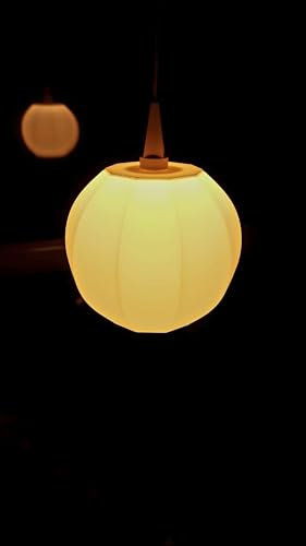 Lampenschirm, Lampe, Hängelampe Form Ballon passend, kompatibel für Herrnhuter Leuchtmittel in der Größe A1e