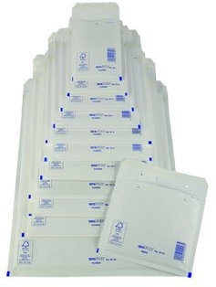 AROFOL CLASSIC Luftpolstertasche CD, 175x165mm, weiß [Bürobedarf & Schreibwaren]