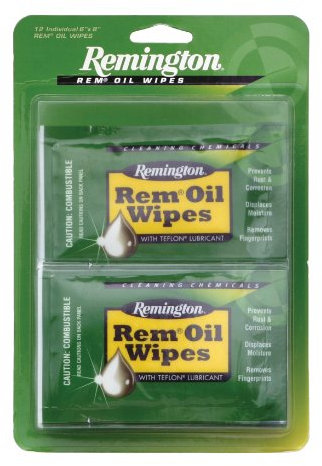 0 Remington Rem-Oil Wipes (12 Count)