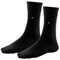 Tommy Hilfiger Classic - Chaussettes de Ville - Lot de 2 - À Logo - Homme - Noir - 47-49