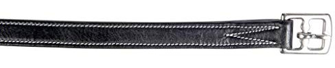 HKM SPORTS EQUIPMENT Steigbügelriemen -Flexi-, 2 Stück, schwarz, 165