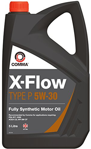 COSAN LUBRICANTS Comma XFP5L X-Flow Type P 5W30 Oil, 5 Liter