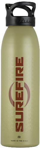 SureFire Water Bottle, Invictus, Tan, Aluminum, 24 fl oz #BTL-TN-003