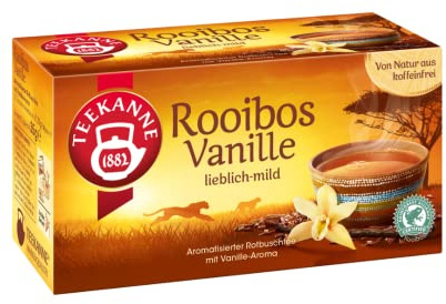 Teekanne Premium Rooibos Vanilla 20 Beutel, 5er Pack (5 x 35 g)