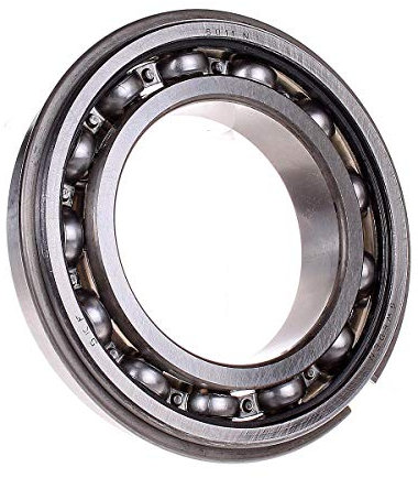 SKF 6011 NR Pads Packung von Kugeln mit Slot, 55 x 90 x 18