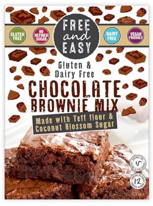 FREE & EASY Gluten & Dairy Free Brownie Mix 350g (PACK OF 1)
