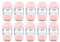 Gründl Hot Socks Pearl uni Strickwolle (kuschelig weiche Sockenwolle aus 75 % Merinowolle, 20 % Polyamid, 5 % Kaschmir, 50 g / 200 m, Nadelstärke: 2,5 - 3, 10 x 50 g), anthrazit, 40 x 37 x 11 cm