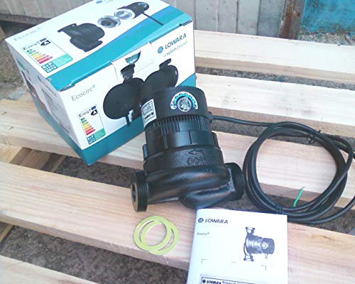 POMPA CIRCOLATORE LOWARA ECOCIRC basic 25-6/130 PER RISCALDAMENTO 25-6