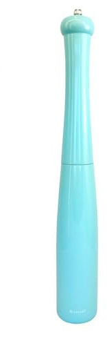 Kassel Salt or Pepper Mill Acacia Wood, Blue, 6 x 6 x 41.5 cm