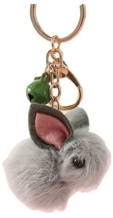 Porte-clés en forme de lapin, pour sac à main, cadeau pour enfants et femmes