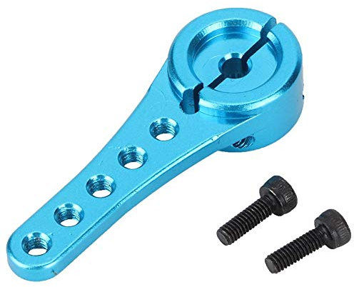 Lenkservohornarm, Aluminiumlegierung, Langlenkservohornarm, Kompatibel für 1/10, 1/8, 1/5 RC Cars, Stabilität und Leistung, für RC-Fahrzeugliebhaber