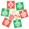 Baker Ross FC107 Pochoir Dessin Enfant motif Boules de Noël - lot de 8, Pochoirs Lavables pour Enfant, Pochoir Scrapbooking, Noel Enfant, Activites Manuelles pour Enfants