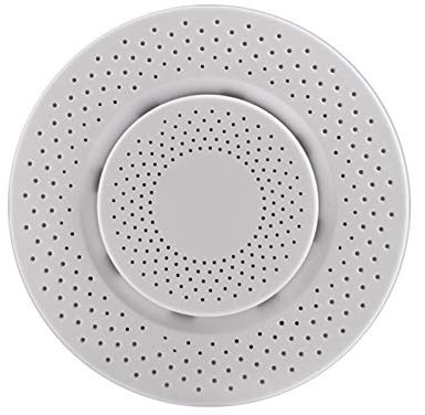 Tuya ZIGBEE 3.0 smart air box,Detect formaldehyde/VOC/carbon dioxide/temperature/humidity Sensor Automation Alarm Detector,for remote monitoring of air environment,Suitable for Family Bedroom Baby Roo