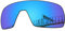 Well-aimed Lentes de repuesto compatibles con gafas de sol Oakley Sutro OO9406 - Azul Iridium Polarizado
