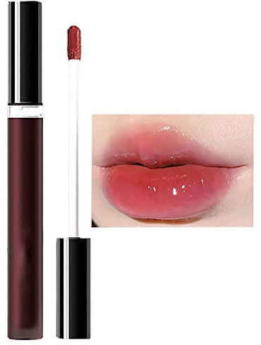 KissAllure Pheromon Lippenstift | Koreanisches feuchtigkeitsspendendes Lipgloss-Make-up | Langanhaltender flüssiger Spiegel Lip Tint Fleck | Natürlich glänzender Lip Gloss Lippenstift für Damen