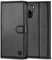Kuafcase for Huawei P30 Pro Case, Flip Wallet Leather Case with 4 Card Slots Magnetic Closure Kickstand Shockproof Protective Phone Case for Huawei P30 Pro - Black
