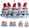 2023 Personalisierte Weihnachtsschmuck Benutzerdefinierte GNOME Weihnachtsschmuck mit Namen Familie von 2,3,4,5,6 Familie Ornamente für Weihnachtsbaum