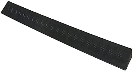 Agashi Rollstuhlrampe, Gummirampen Für Autos, The Ramp People, Schwellenrampen Für Türen, Gummischwellenrampe Für Rollstuhlfahrer, Roller, Bordsteinrampe/Black/100 * 12 * 5Cm