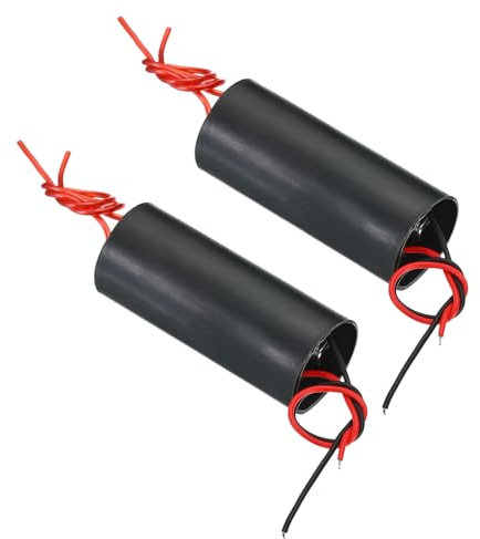 PATIKIL Hochspannung Generator 2Stk DC 3-6V 400KV Verstärkung Aufwärts Stromversorgung Modul Spannung Trafo für Transformator Wissenschaftliches Experiment Schwarz
