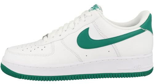 Nike Herren Air Force 1 '07 Sneaker, Weiß Malachit Weiß, 42.5 EU